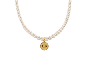Sigma Kappa Pearl Necklace Sigma Kappa Pearl Necklace
