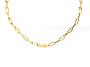 Kappa Bar Paperclip Necklace Kappa Bar Paperclip Necklace