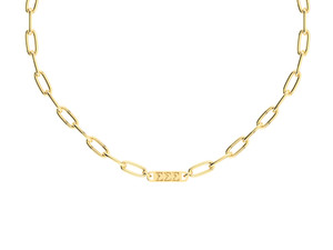 Sigma Sigma Sigma Bar Paperclip Necklace