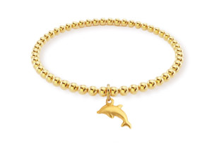 Delta Delta Delta Bead Bracelet - Symbol