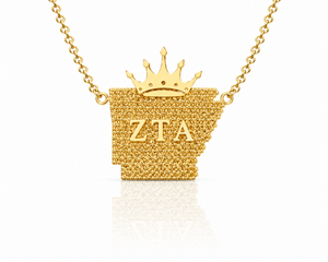 arkansas pendant necklace - zta