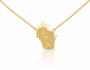 wisconsin pendant necklace - zta