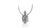 crest necklace sterling silver - delta gamma