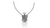crest necklace - gamma phi beta sterling silver