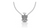 crest necklace - gamma phi beta sterling silver