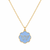 Angel Wings Charm Necklace 1.5mm Chain
