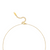 Fleurever Kappa Key Necklace - Gold