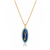 Fleurever Kappa Key Necklace - Gold