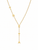 Lariat Necklace - Gold