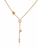 Lariat Necklace - Gold