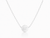 Mini Bead Slider Necklace - Stainless Silver