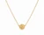 Mini Circle Bead Necklace - Gold