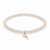 Dolphin Bracelet - Pearl & Silver