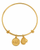 expandable bracelet gold plated - adpi