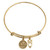 chi omega bracelet, gold plated