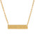 bar necklace - tridelta