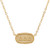 oval athena necklace - tridelta