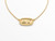 oval athena necklace - deltagamma