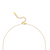 vintage lyre necklace - achio