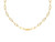 Delta Phi Epsilon Paperclip Bar Necklace