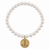Pearl gold coin pearl bracelet