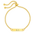 Kappa Delta - Cinch Bracelet - Bar - Gold Plated