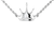 Crown Pendant Necklace - Sterling Silver