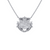 Tri Sigma Crest Necklace (Gold or Sterling Silver)