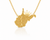west virginia pendant necklace - zta