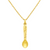 Ring Ching Spoon Necklace - Gold 