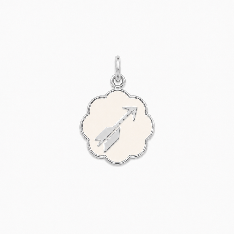 Arrow Charm - Silver