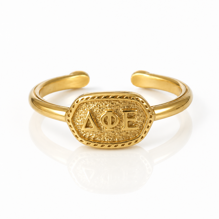 Athena Oval Adjustable Ring