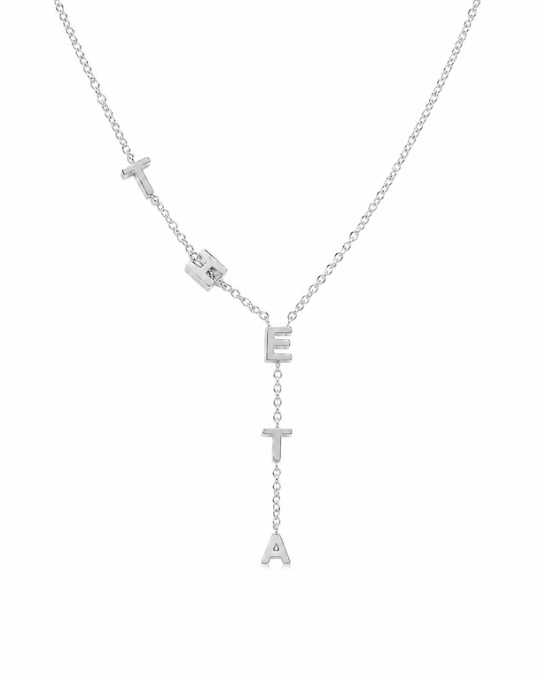 Lariat Necklace - Silver