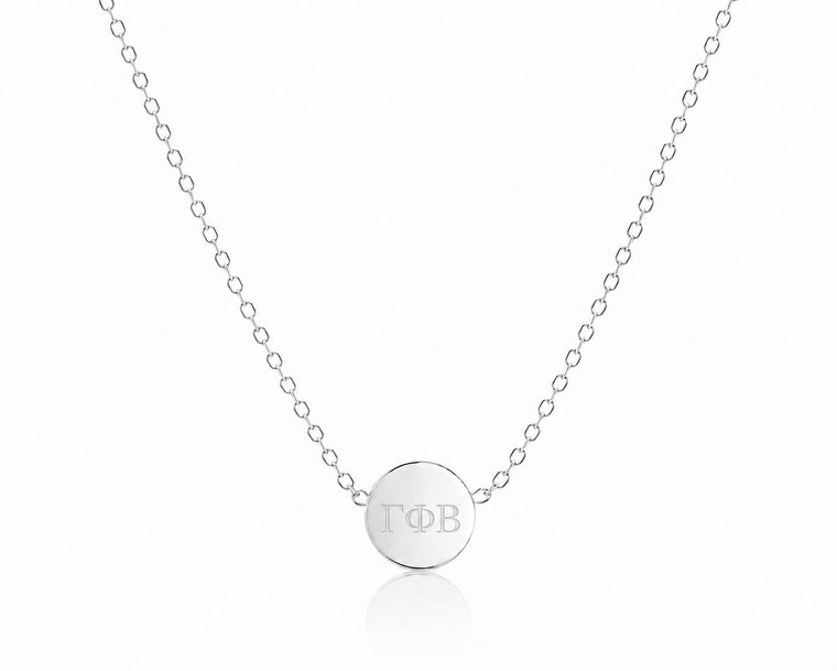 Mini Circle Bead Necklace - Stainless Silver