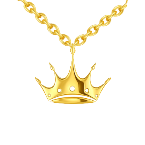 ZTA Crown Symbol Necklace