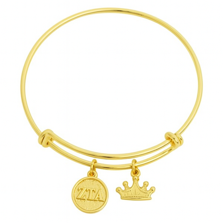 expandable bracelet gold plated - zeta