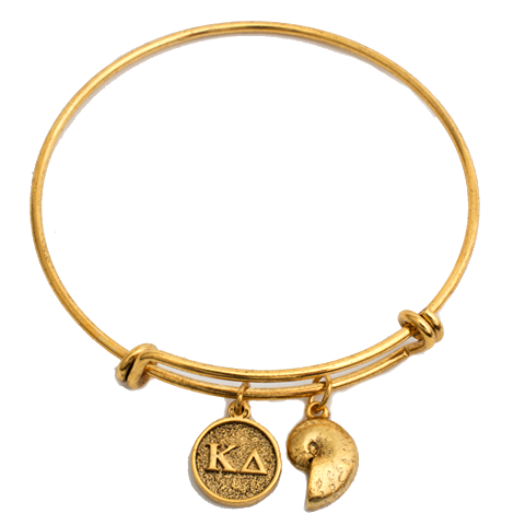 expandable bracelet gold plated - kappa delta