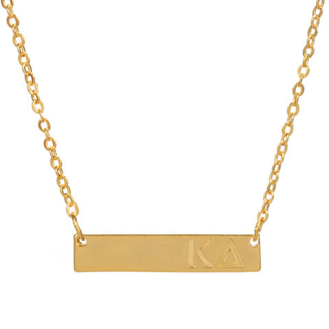 bar necklace - kappa delta