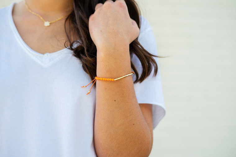 Spirit Bracelet:  Orange