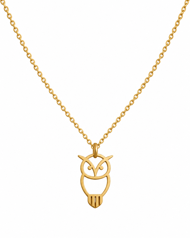 owl necklace - chio