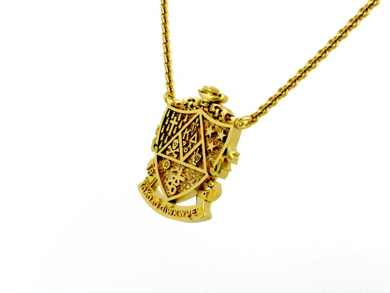 crest necklace - kd