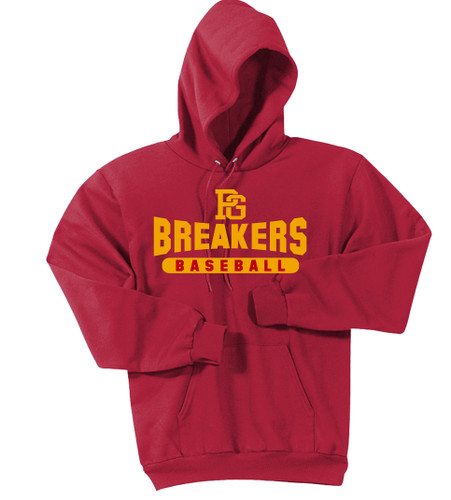 PGHS Breakers Baseball Hooded Sweatshirt