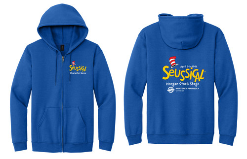 Seussical Full-zip Hooded Sweatshirt