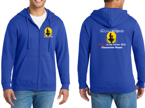 Little Mermaid Full-Zip Hooded Sweatshirt