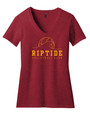 Riptide Volleyball Club  Ladies V-neck T-Shirt