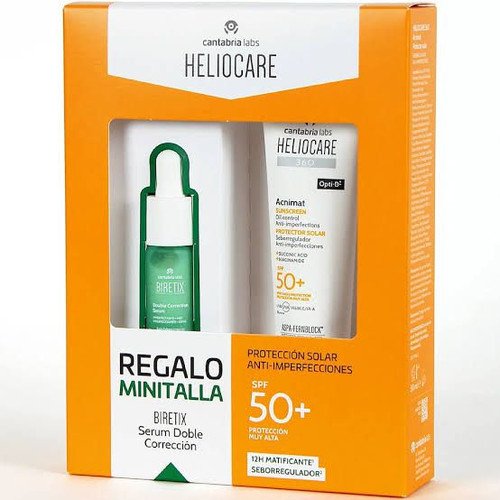 PACK HELIOCARE ACNIMAT + SERUM DOBLE CORRECCION (REGALO)