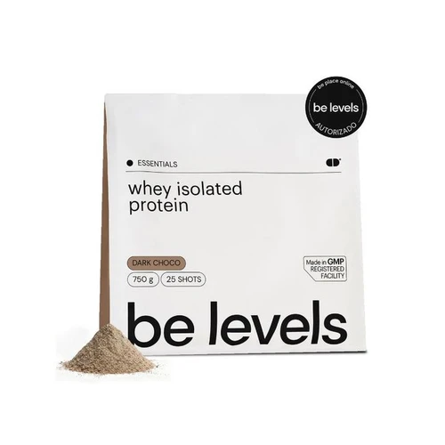 be levels whey isolated protein dark choco 750g