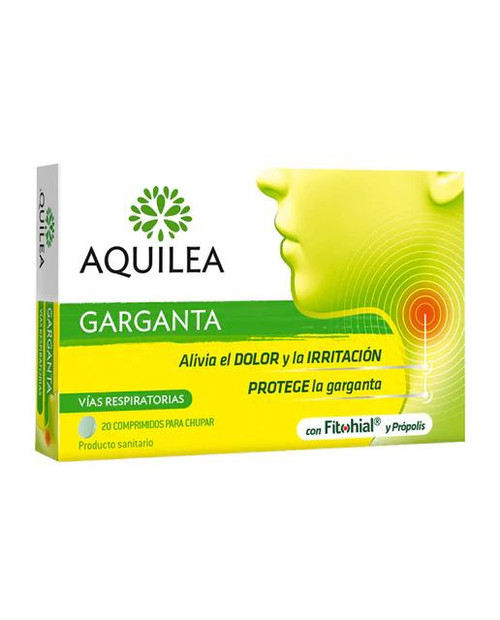 20 comprimidos garganta aquilea
