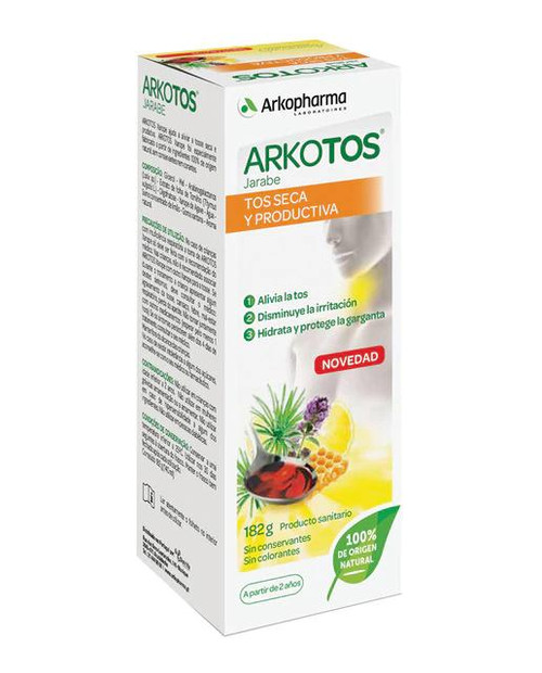 Arkotos® tos seca y productiva 180 g arkopharma