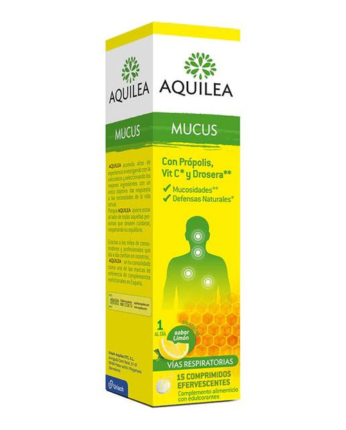 Comprimidos mucolíticos mucus aquilea